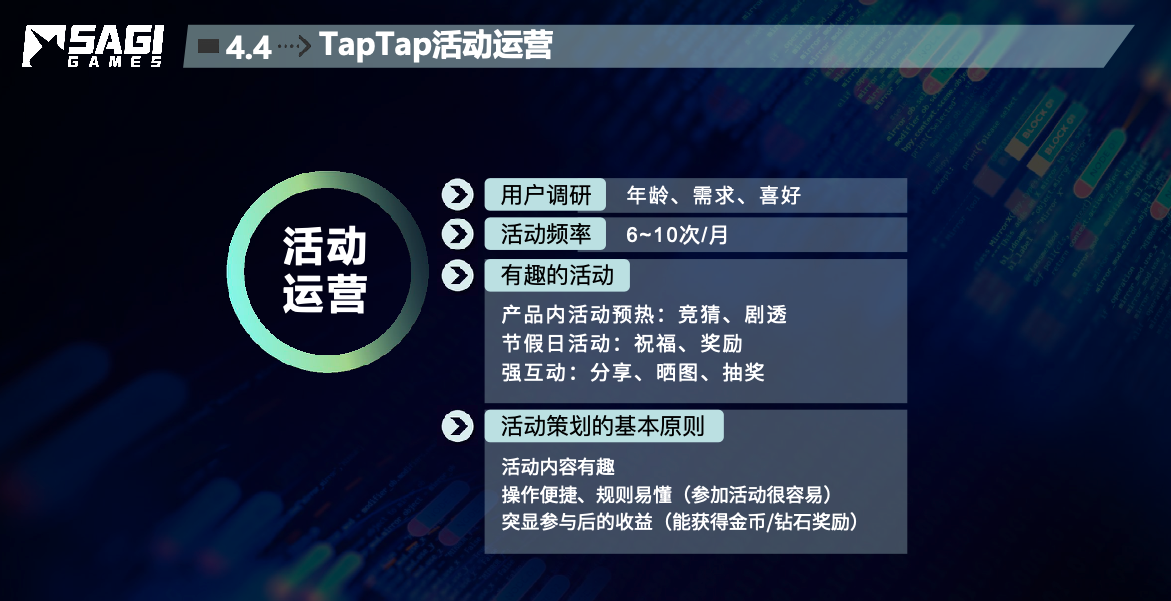 TapTap 活动策划